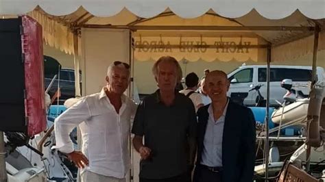 Vacanze ad Agropoli per Luca Cordero di Montezemolo.